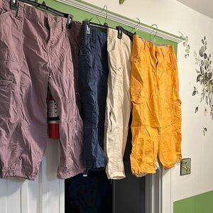 Colorful Cargo Shorts Collection